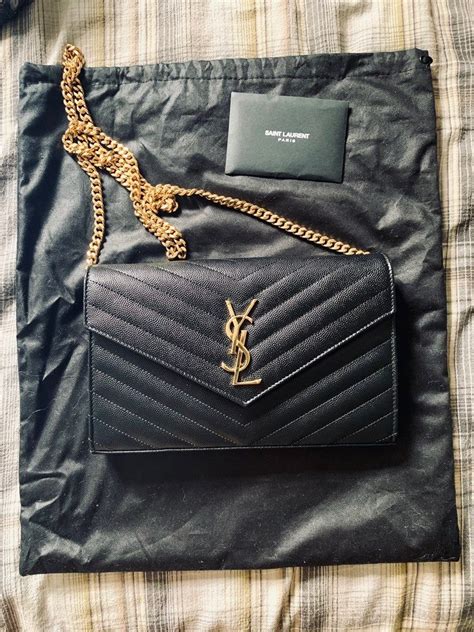 ysl bags wallet on chain|ysl large wallet on chain.